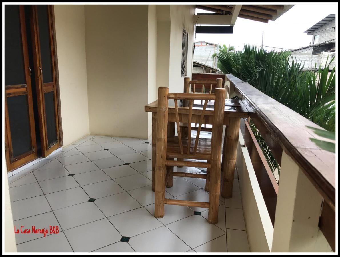 La Casa Naranja Bed And Breakfast Olón Εξωτερικό φωτογραφία