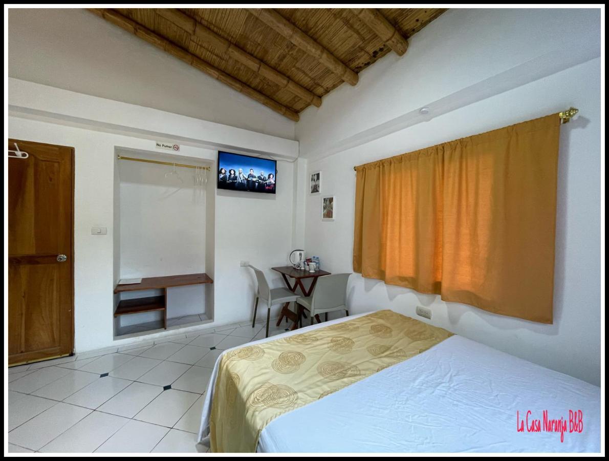 La Casa Naranja Bed And Breakfast Olón Εξωτερικό φωτογραφία
