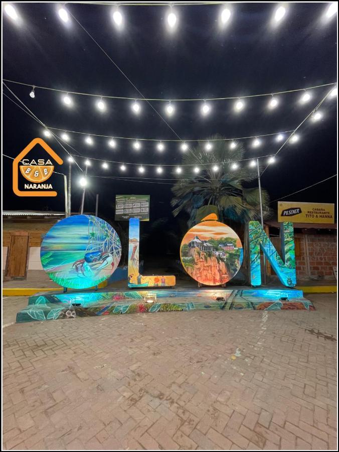 La Casa Naranja Bed And Breakfast Olón Εξωτερικό φωτογραφία