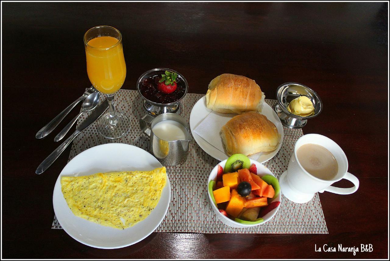 La Casa Naranja Bed And Breakfast Olón Εξωτερικό φωτογραφία