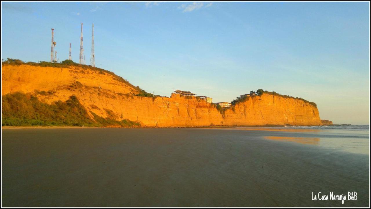 La Casa Naranja Bed And Breakfast Olón Εξωτερικό φωτογραφία